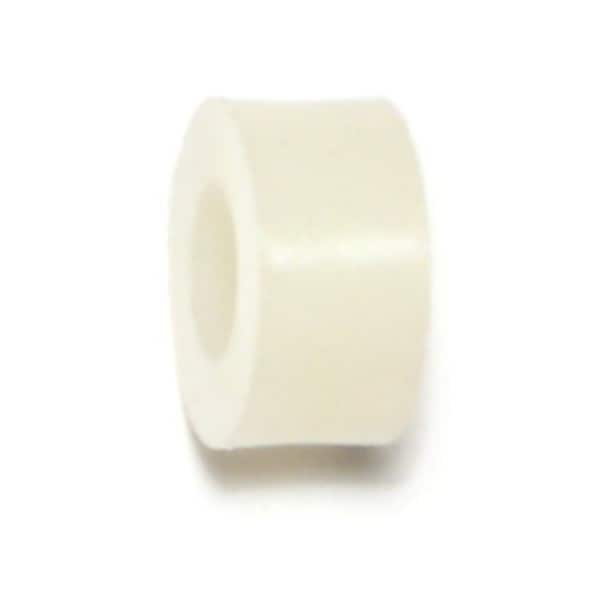 Midwest Fastener Round Spacer, Nylon, 1/4 in Overall Lg, 0.257 in Inside Dia, 25 PK 65804 - main